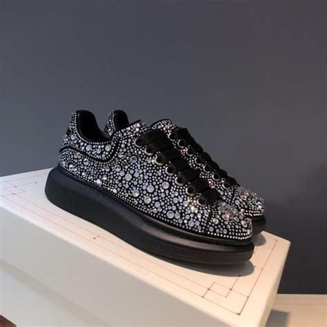 alexander mcqueen rhinestone sneakers.